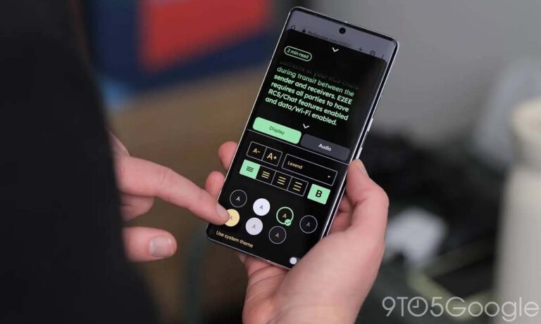 Android Reading Mode App