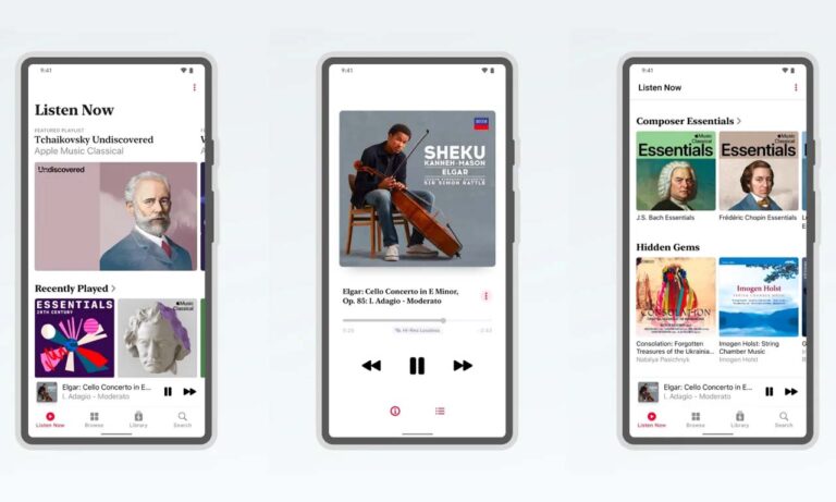 Apple Music Classical Android