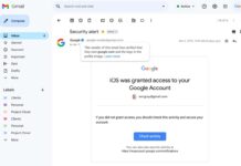 Gmail Google Checkmark