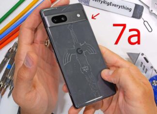 Google Pixel 7a JerryRig