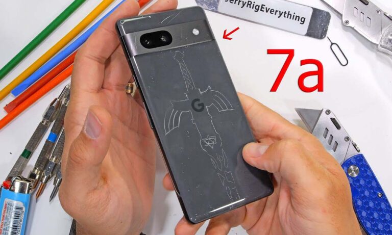 Google Pixel 7a JerryRig