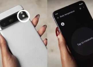 Google Pixel 8 Pro Θερμόμετρο