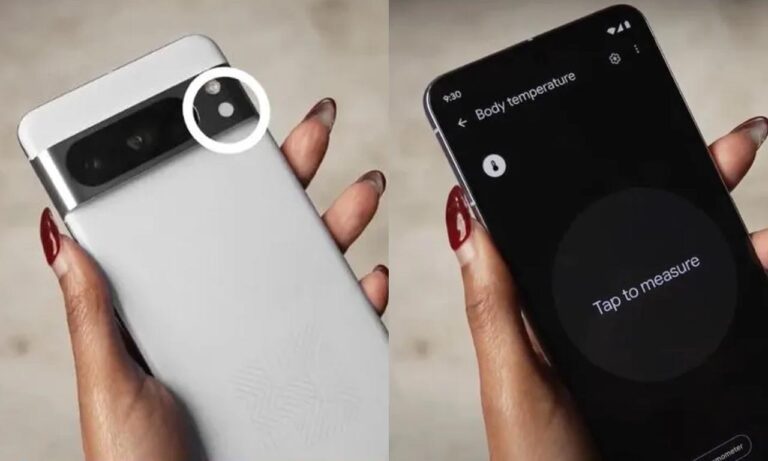 Google Pixel 8 Pro Θερμόμετρο