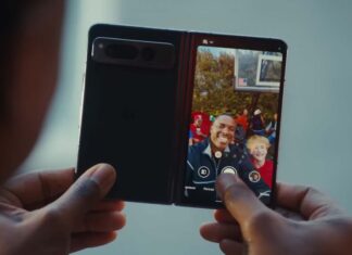 Google Pixel Fold leaked ad video