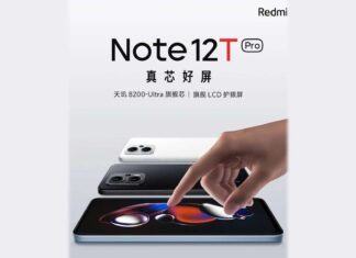 Redmi Note 12T Pro Official Teasers