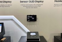 Samsung Sensor OLED Display