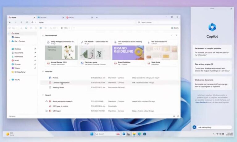 Windows 11 New Explorer via Copilot