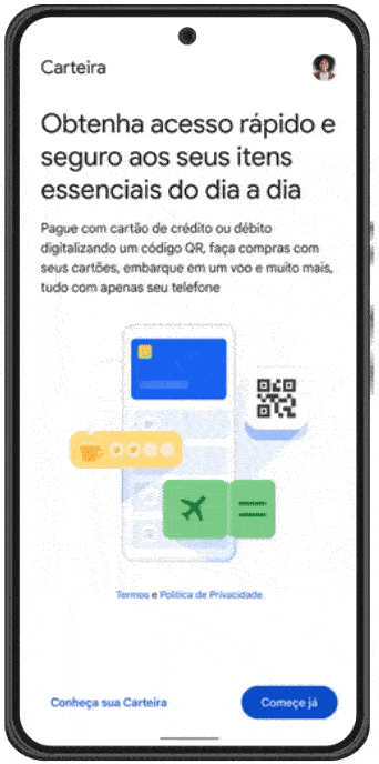 Google Wallet NFC QR code