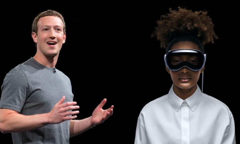 Mark Zuckerberg Apple Vision Pro
