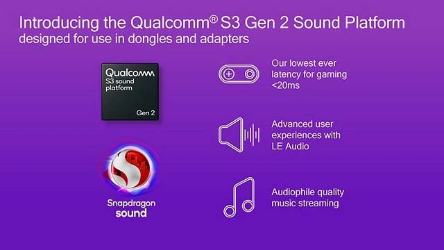 Qualcomm S3 Gen 2 Sound