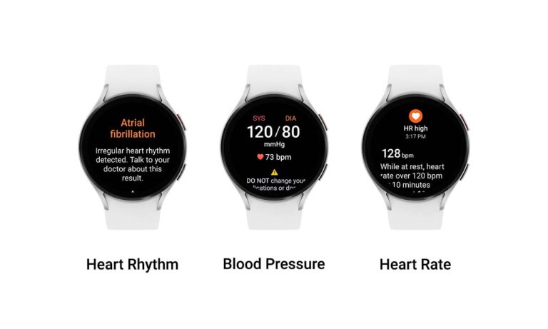 Samsung Galaxy Watch 4 5 6 One UI 5 Watch ειδοποιήσεις ακανόνιστο καρδιακό ρυθμό