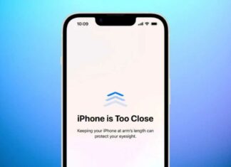 iOS 17 Screen Distance