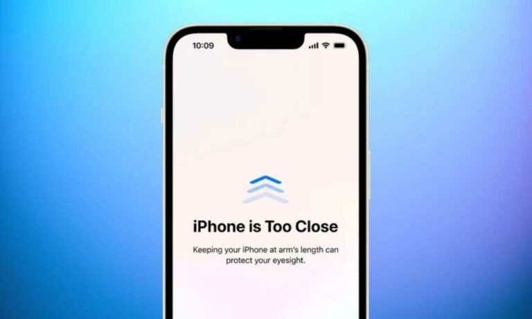 iOS 17 Screen Distance