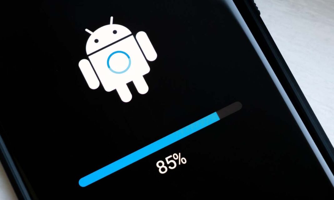 Android smartphone update