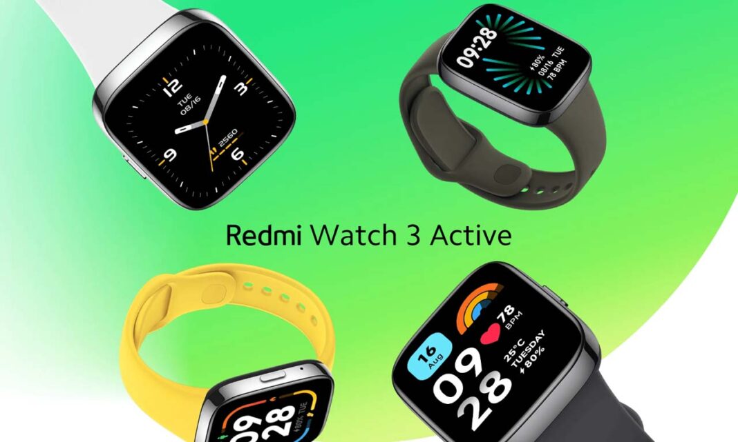 Redmi Watch 3 Active Launch