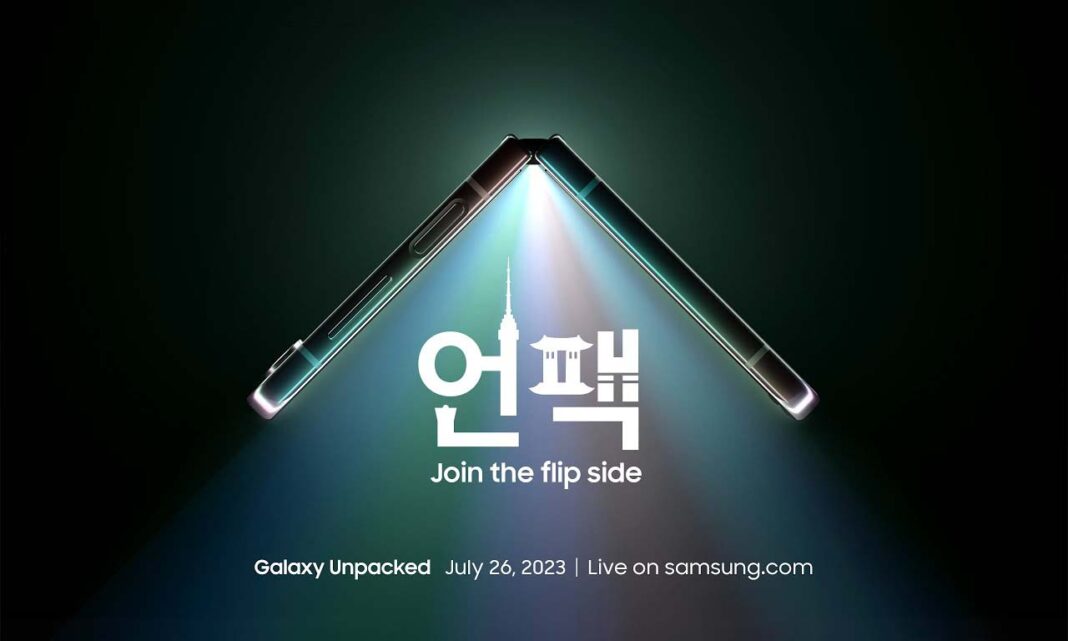 Samsung Galaxy Unpacked Event for Z Fold 5 and Z Flip 5