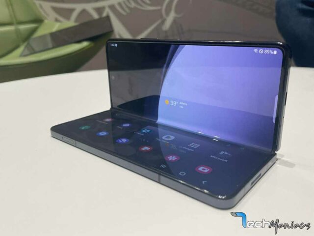 Samsung foldable σκόνη Samsung Galaxy Z Fold 5