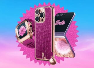 Caviar Barbie Apple iPhone 15 Pro Watch Series 9 Samsung Galaxy Z Flip 5