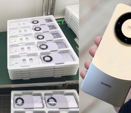 Φωτογραφίες του Huawei Mate 60 επιβεβαιώνουν τον δίχρωμο σχεδιασμό Huawei Mate 60 Real Life Photos Two Tone