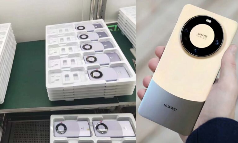 Huawei Mate 60 Real Life Photos Two Tone