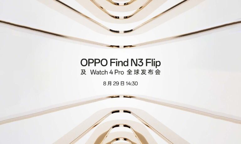OPPO Find N3 Flip Watch 4 Event