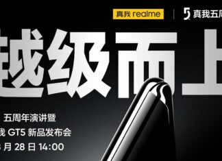 Realme GT5 Launch Date Poster