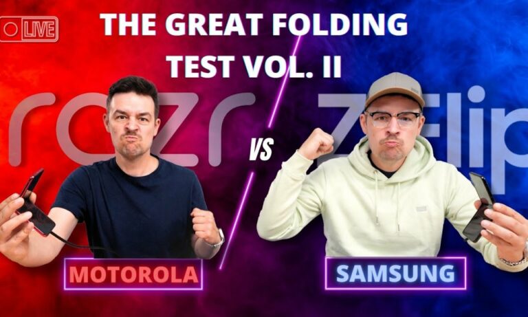 Samsung Galaxy Z Flip 5 vs Motorola Razr 40 Ultra folding