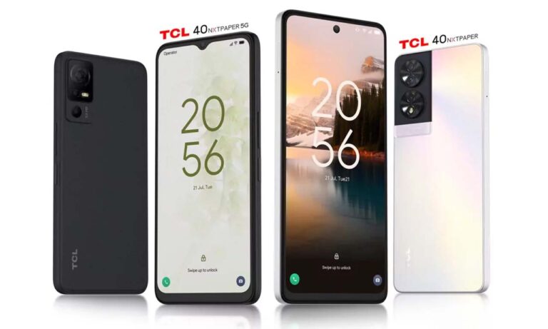 TCL 40 NXTPAPER 4G 5G Launch