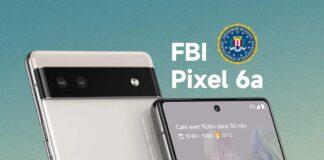 Google Pixel 6a FBI