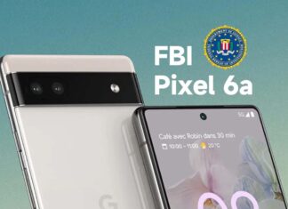 Google Pixel 6a FBI