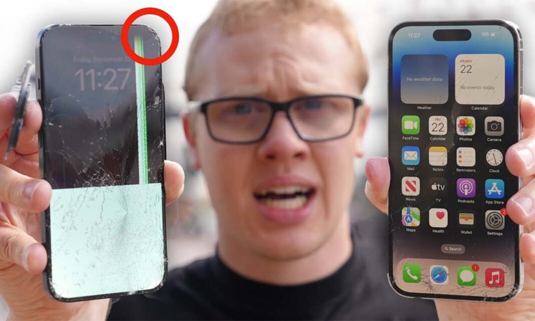 iPhone 15 Pro Drop Test Fail