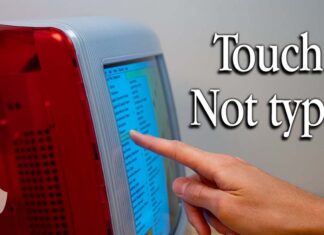 First TouchScreen iMac 1999