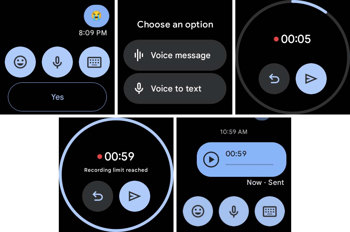 Google Messages Voice Message