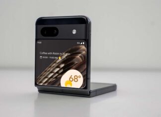 Google Pixel Fold 2 Flip clamshell