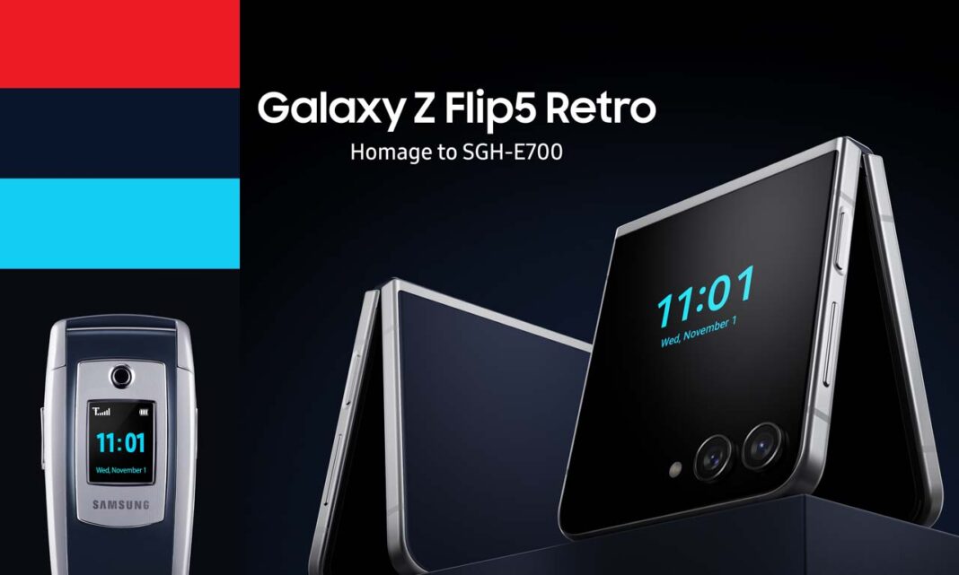 Samsung Galaxy Z Flip 5 Retro Edition