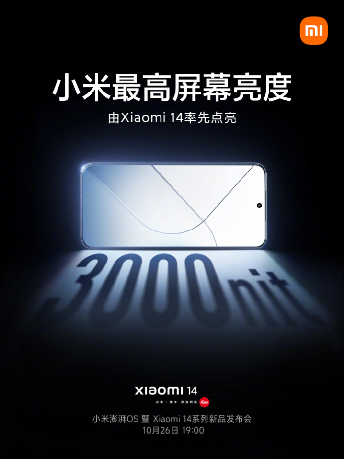 Xiaomi 14 Design Camera Display