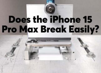 iPhone 15 Pro Max Bend Test
