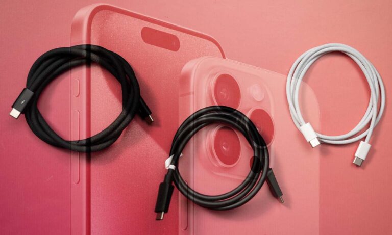 iPhone 15 Pro USB-C Cables Speed Test