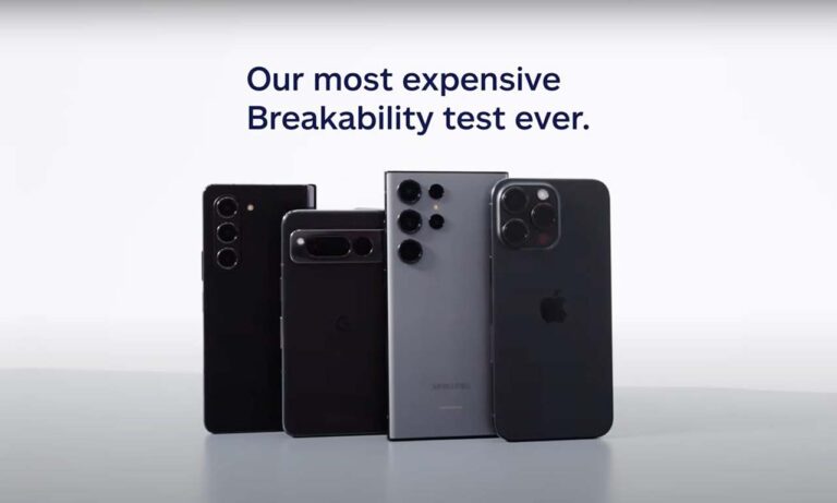Τέσσερα Ακριβά Smartphones Σπάνε Σε Βίντεο