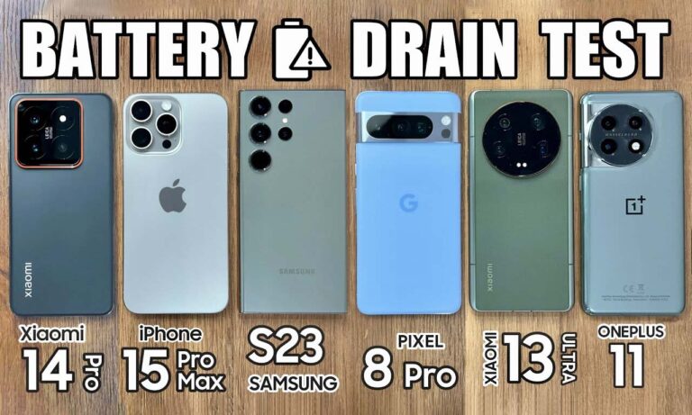 A17 Pro Snapdragon 8 Gen 3 Battery Test