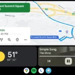 Android Auto Google Maps New Colours 1