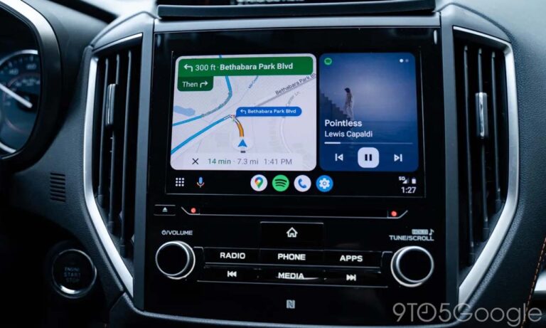 Android Auto Google Maps New Colours USB