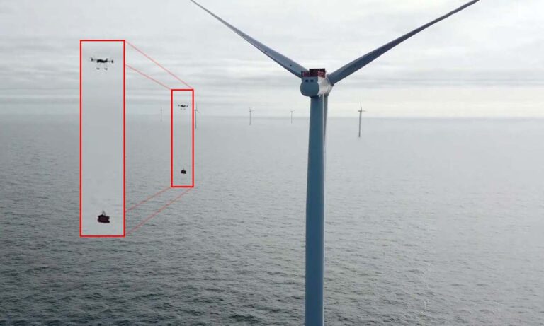 Drone Ørsted’s Hornsea 1