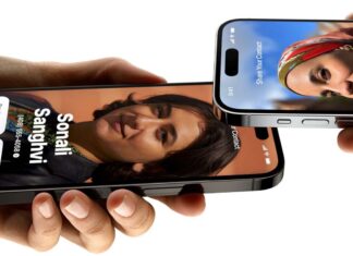 NameDrop iOS 17 iPhone 17 pro οθόνη