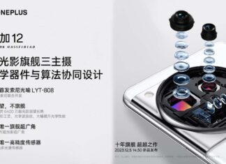 OnePlus 12 Official Camera Specs