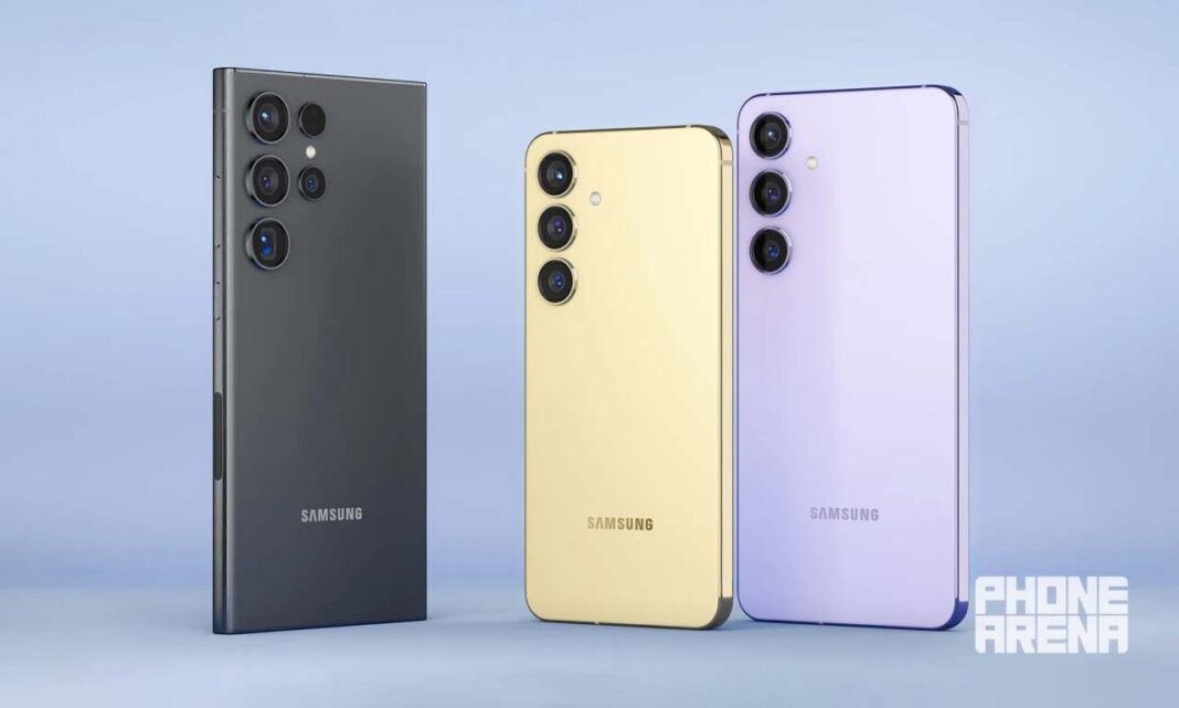 Samsung Galaxy S24 S24+ Ultra Renders Colors More AI One UI 6.1 AI