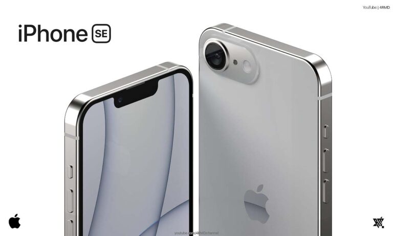 iPhone SE 4 Concept Render Video