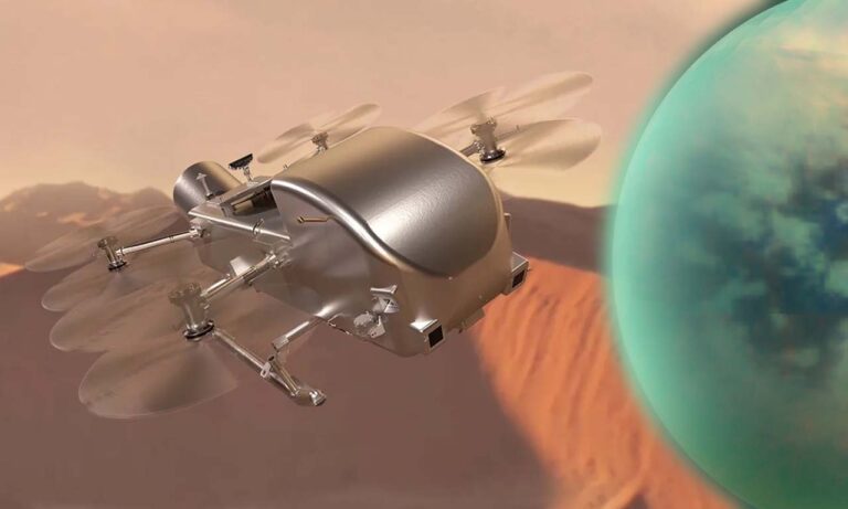 Dragonfly Τιτάνα Τιτάνας NASA