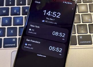 Google Weather Clock App
