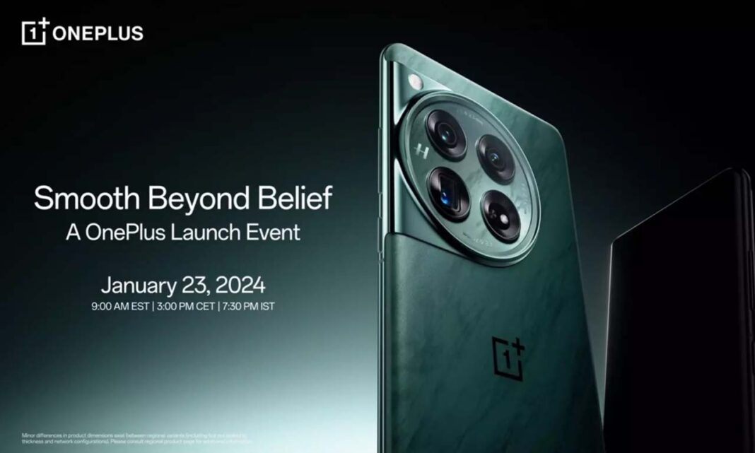 OnePlus 12 12R Launch Date
